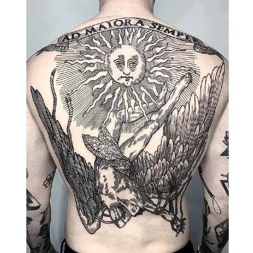 there is a pic about Icarus Tattoos